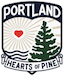 Escudo de Portland Hearts of Pine
