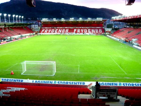 Imagen del estadio Brann Stadion