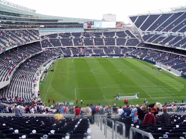 Imagen del estadio Soldier Field