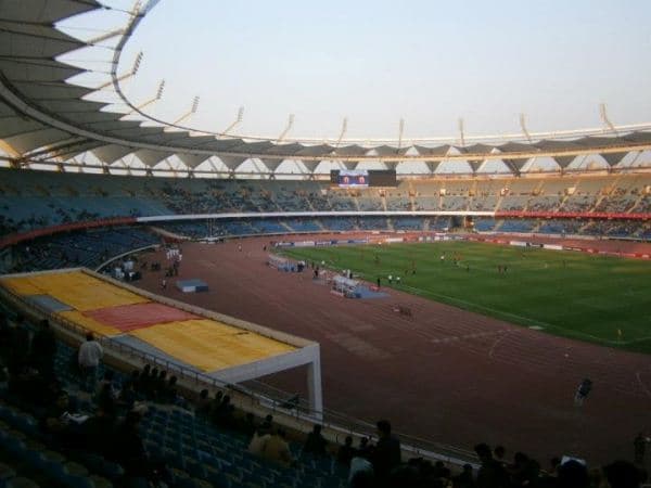 Imagen del estadio Jawaharlal Nehru Stadium