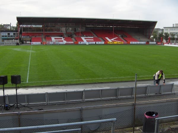 Imagen del estadio Bryne Stadion