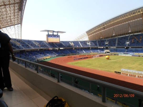 Imagen del estadio Levy Mwanawasa Stadium