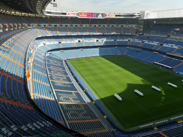 Imagen del estadio Bernabéu